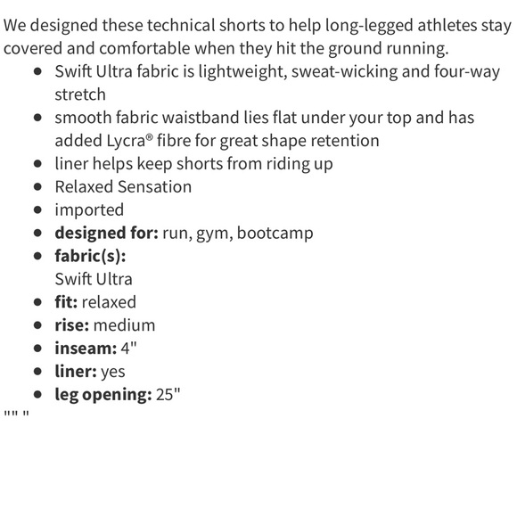 Lululemon mid-rise Run Times shorts - Picture 4 of 7